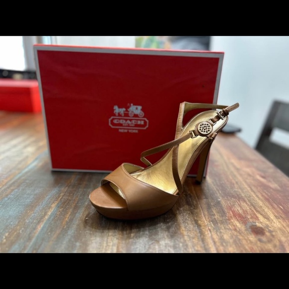 Coach Strap Heels - Picture 2 of 6